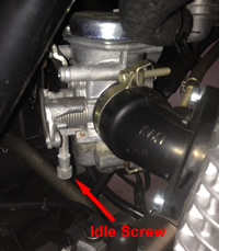 Engine Idle Speed Adjustment