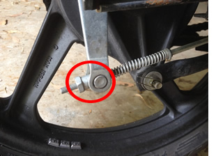 Adjustment for Rear Brake